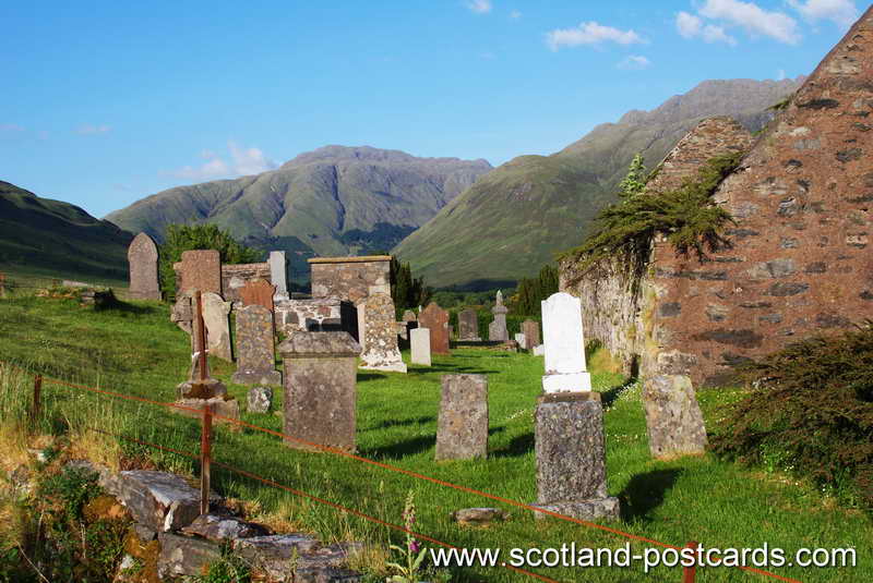 Clachan Duich Church Cemetery View Clachan Duich Church Cemetery View
