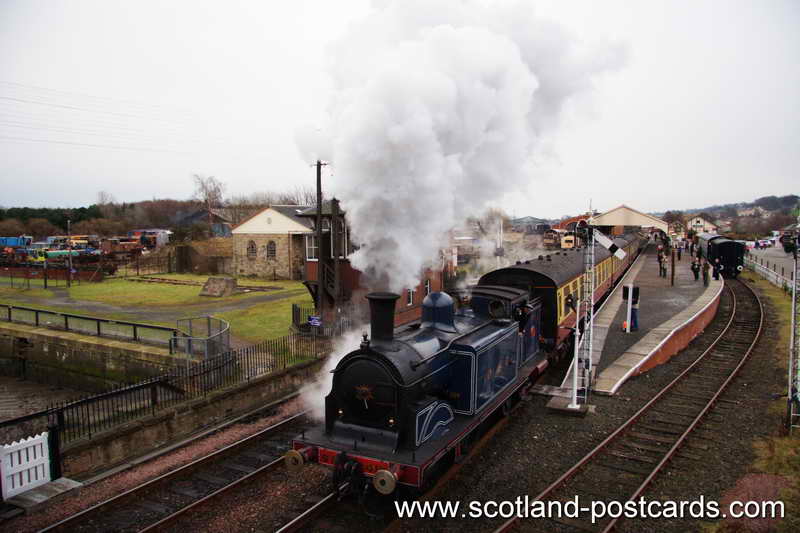 CR 419 Leaving Bo'ness Station CR 419 Leaving Bo'ness Station