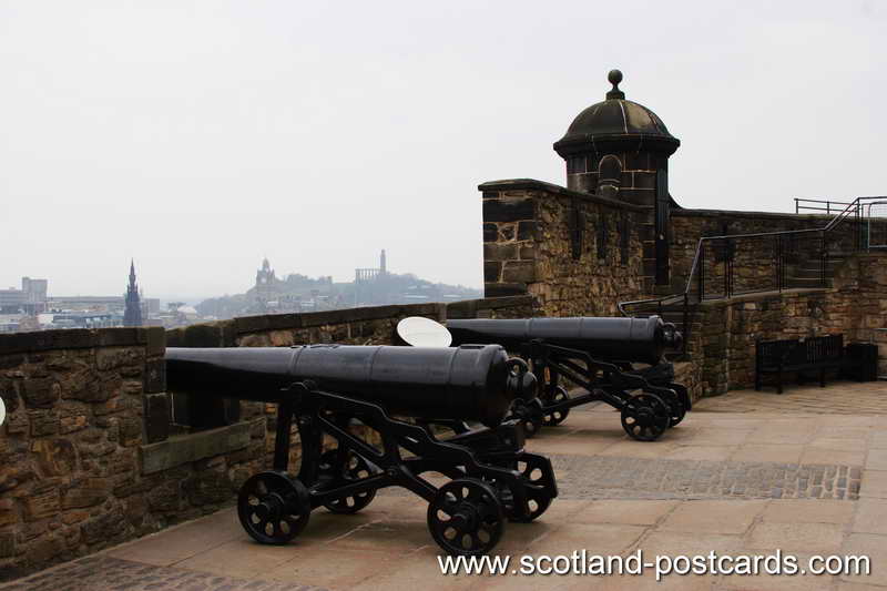 Edinburgh Castle Cannons