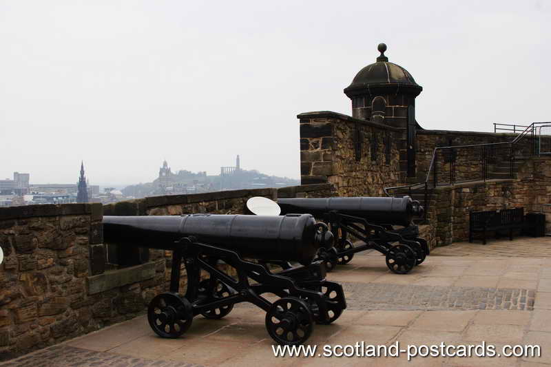 Edinburgh Castle Cannons Edinburgh Castle Cannons