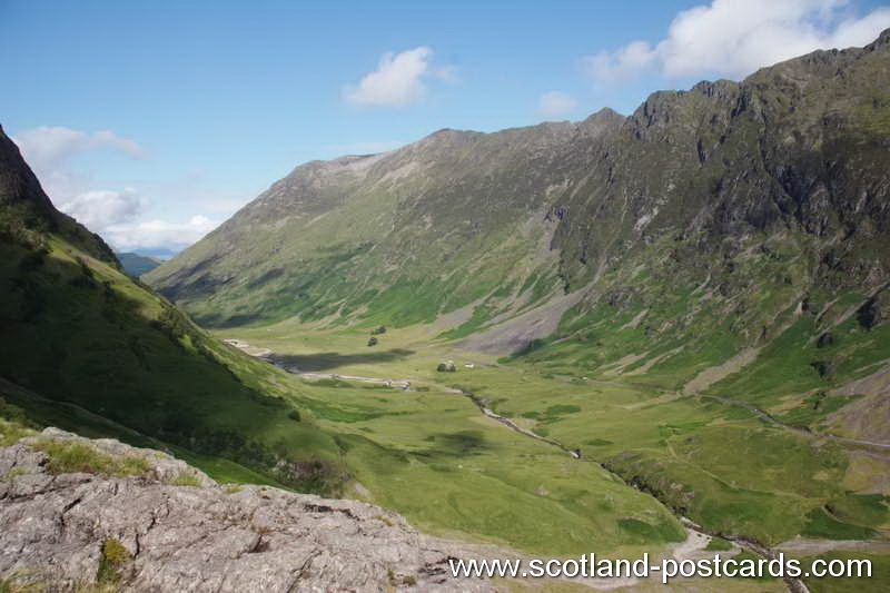 Glencoe from Gearr Aonach Glencoe from Gearr Aonach