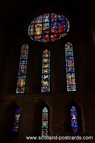 Marian Window Pluscarden Abbey Marian Window Pluscarden Abbey