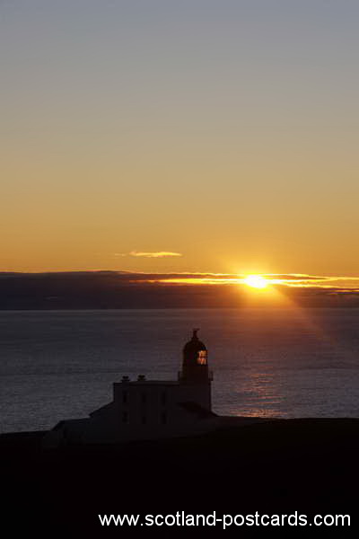 Stoerhead Lighthouse Sunset Stoerhead Lighthouse Sunset