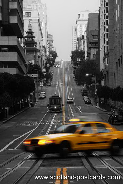 Streets Of San Francisco B&W Streets Of San Francisco B&W