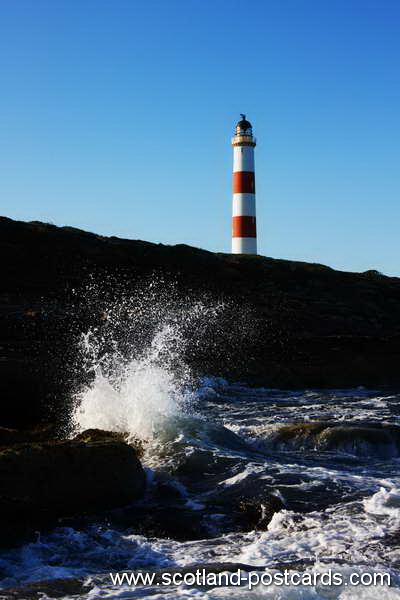 Tarbat Ness Lighthouse Wave Crash Tarbat Ness Lighthouse Wave Crash