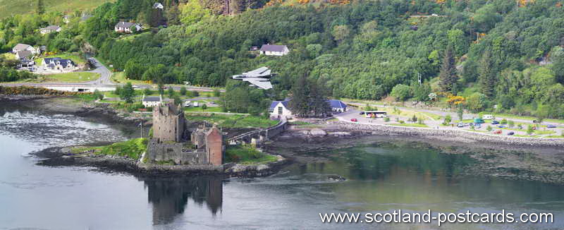 Eilean Donan Castle Tornado Flypast Eilean Donan Castle Tornado Flypast