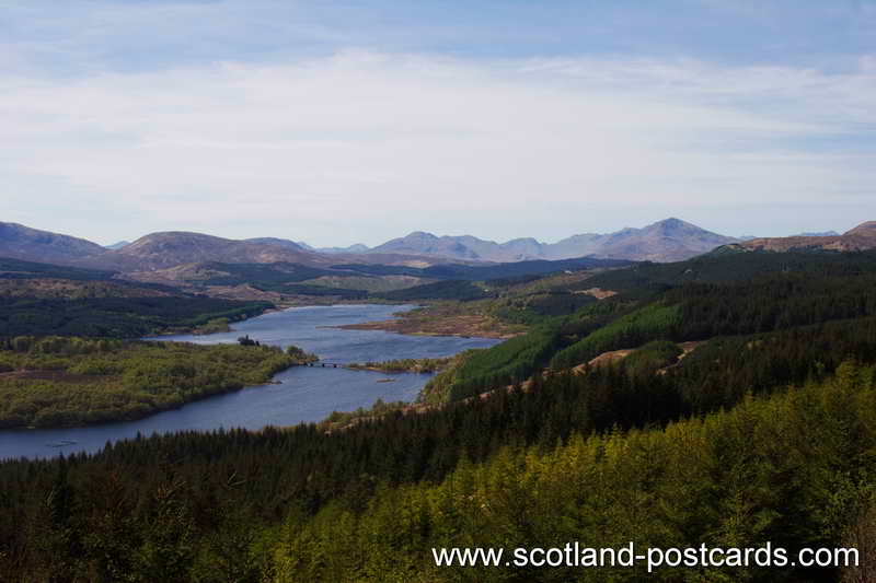View Over Loch Garry (Highlands)